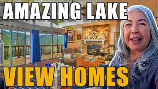 AMAZING LAKE VIEW HOMES In Crestline CA: Exploring Crestline California | CA Homes With A Lake View