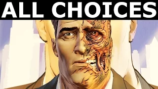 BATMAN Telltale Episode 3 All Choices - Alternative Choices & All Endings