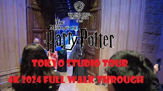 WB Harry Potter Tokyo Studio Tour Tokyo Grand Opening Full Walk Thru in 4K 2024