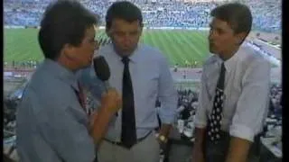 Argentina - Germany World Cup Final 1990 Pre-Game (English)