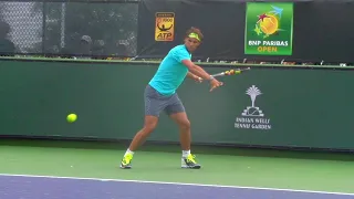 Rafael Nadal Forehand Slow Motion - Amazing Tennis Forehand Technique