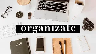 TIPS DE ORGANIZACIÓN Y PRODUCTIVIDAD PARA EL REGRESO A CLASES! 2019