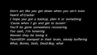 BONES - DontLookDown (Lyrics)