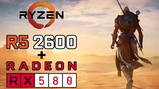 Ryzen 5 2600 + RX 580 8GB | Test in 11 Games