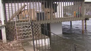 Water keeps rising at pond in Portland, Connecticut - endangering nearby homes