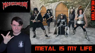 Massacration - Metal Is My Life (Clipe Oficial) REACTION