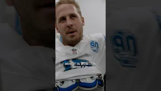 That's what good teams do! Postgame locker room celebration | Detroit #Lions #shorts