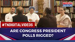 Congress President Polls: Party Leaders Come Out In Open To Question Legitimacy Of Internal Election