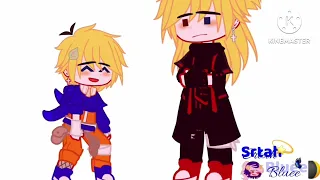 • 🇧🇷:;♡ Naruto Criança se encontra com o Naruto vilão.🧡💙✨