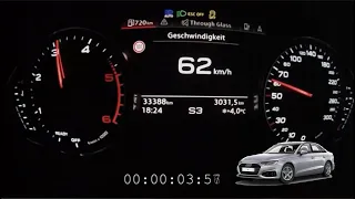 2020 Audi A4 B9 30 TDI (136 HP) | 0-100 km/h acceleration