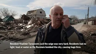 City of Chernihiv left devastated as Russians retreat