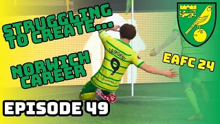 Struggling To Create... | Norwich City EAFC 24 Career Mode Episode 49