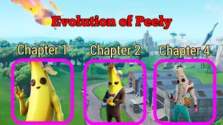 Evolution of Peely in every Trailer and Cutscene 🍌