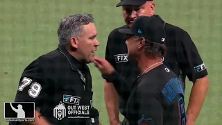 Ejections 183-184 - Manny Gonzalez Ejects Marlins 3B Eddy Alvarez & skipper Don Mattingly