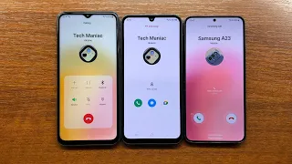 Samsung A23 vs Samsung A24 Outgoing Call to the Same Number (Samsung S23 Plus). Who's First?