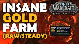 Farming For RAW GOLD & STEADY GOLD in Firelands WoW