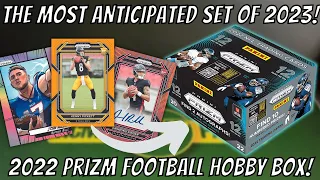 PRIZM FOOTBALL IS BACK! 2022 Panini Prizm Football Hobby Box Opening!