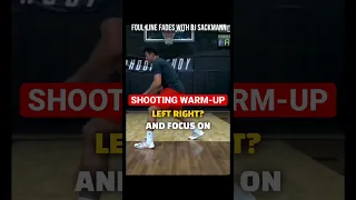 Shooting warm-up that will help your hand placement on pick-ups!!!