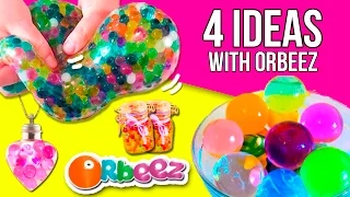 4 GIFT IDEAS with ORBEEZ 💞 * CRAFTS & EXPERIMENTS with ORBEEZ