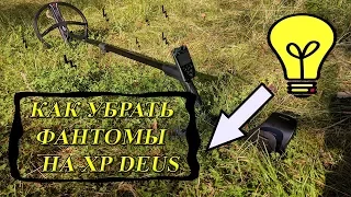 КАК УБРАТЬ ФАНТОМЫ XP DEUS(секрет) Как почистить катушку Деус