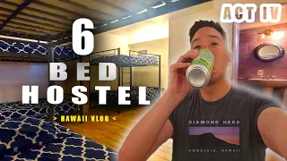 Hawaii VLOG | Solo Travel Diamond Head Crater, The Beach Waikiki Boutique Hostel Part 4