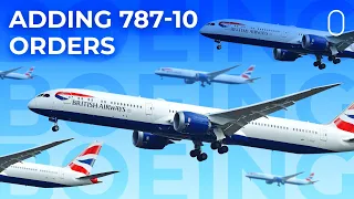 British Airways Adds 6 Boeing 787-10 Orders & 6 More Options