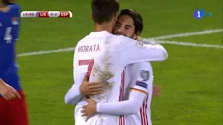 Alvaro Morata Vs Liechtenstein (Away) 05/09/17 HD