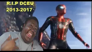 Avengers Infinity War Trailer Reaction I GOT MY LOTION!