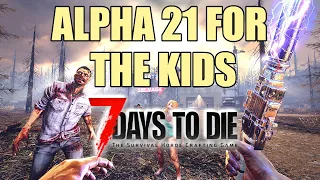 7 Days to Die Alpha 21 Gameplay Multiplayer New Save