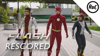 Barry, Bart & Nora vs Godspeed Clones - The Flash 7x17 Rescored