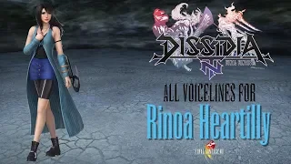 Dissidia NT: Rinoa Heartilly voice lines