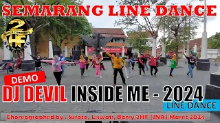 #DEMO | #DEVIL #INSIDE #ME #2024 #linedance | Choreo: Suroto, Liswati, Barry 2HF (INA)- Mar 2024