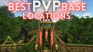 Best 8 PvP Base Locations | Lost Island Caves | Solo Small Alpha Tribe ARK: Survival Evolved | ARK