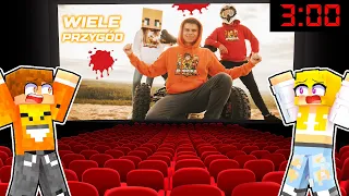 NIE IDŹ DO KINA O 3:00 W NOCY NA ♪ SMILESLOW - WIELE PRZYGÓD ♪ w Minecraft!