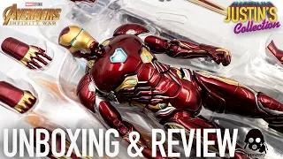 Iron Man MK50 Avengers Infinity War Threezero DLX Unboxing & Review