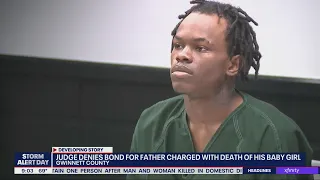 Judge denies bond for father charged with death of baby girl