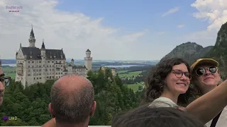 [4K]Exploring the beauty in fairy tales: Neuschwanstein Castle in Munich, Germany