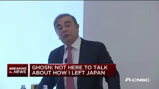 Ousted Nissan Chairman Carlos Ghosn: Nissan colluded with Japanese prosecutor