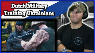 Marine reacts to the Dutch Military Training Ukrainians for Combat