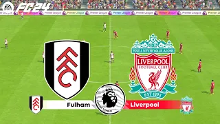 FC 24 | Fulham vs Liverpool - Premier League 23/24 Season - PS5™ Full Match & Gameplay