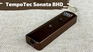 Обзор портативного ЦАП TempoTec Sonata BHD