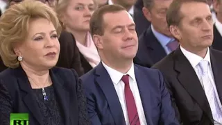 Выступление Путина на съезде "Единой России". Главное.