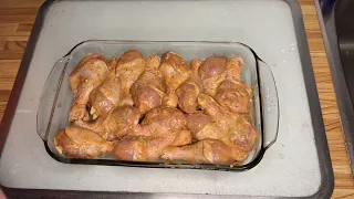 Вкусные куриные ножки в духовке. Delicious chicken legs in the oven