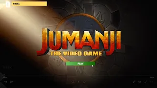 JUMANJI the video game  TRAINING (pc) gameplay