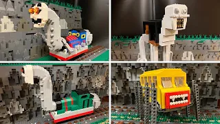 LEGO THOMAS.EXE vs BUS EATER vs CURSED PERCY vs CURSED TOBY
