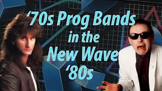 '70s Prog Bands in the New Wave '80s (King Crimson, Yes, Genesis, Rush, Pink Floyd)