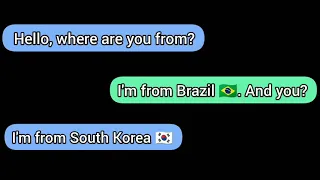 Two years of long distance relationship (Brazilian Korean International Couple)