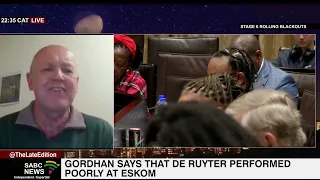 Gordhan bemoans negative publicity amid De Ruyter's utterances