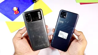 Realme Narzo 30A vs Poco M3 Comparison Fight ⚡️Speed Test & Camera Test [Hindi/Urdu]