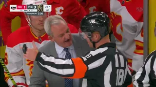 Darryl Sutter not happy with the referees